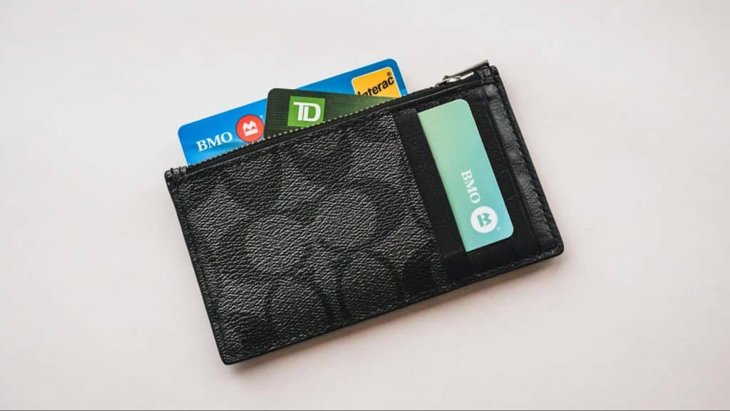 Wallet with credit cards representing debt management and financial plannin